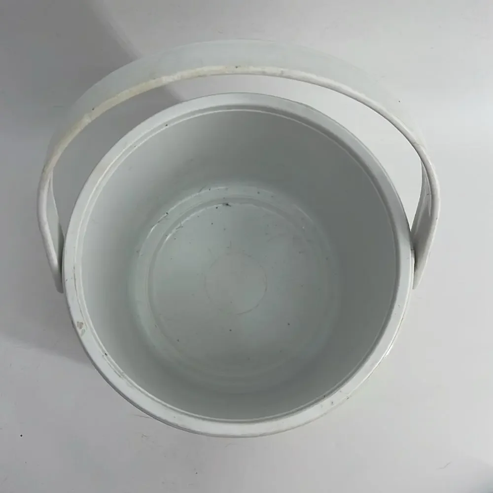Vintage MCM Gulf Coast Yachting Club insulated barware handle ice bucket